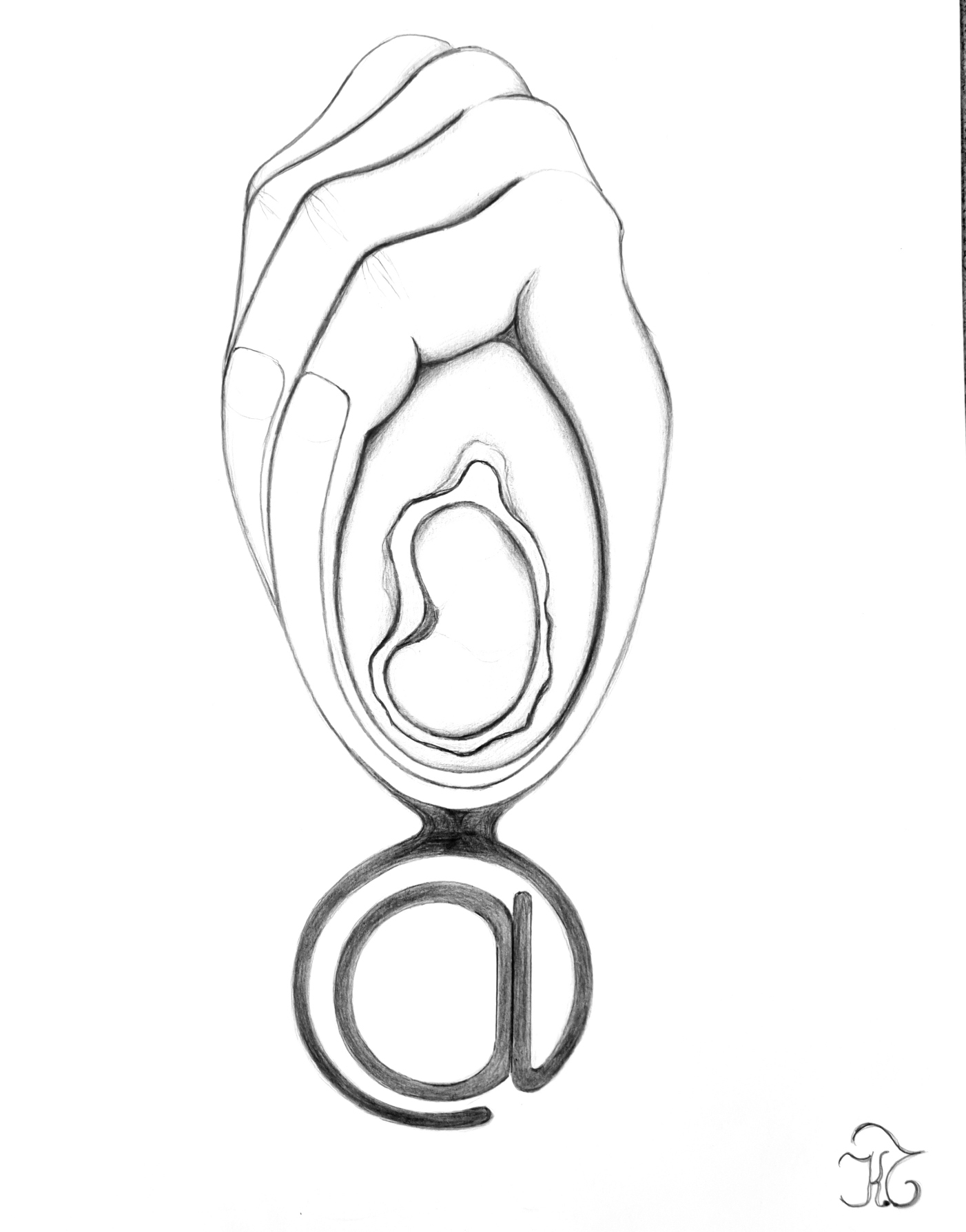 Dessin — L'oreille et l'@